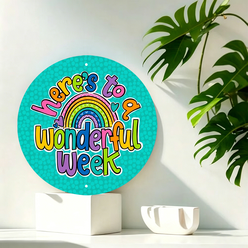 Home Lighting And Decor - JIT 1-pc Light cyan rainbow YOU