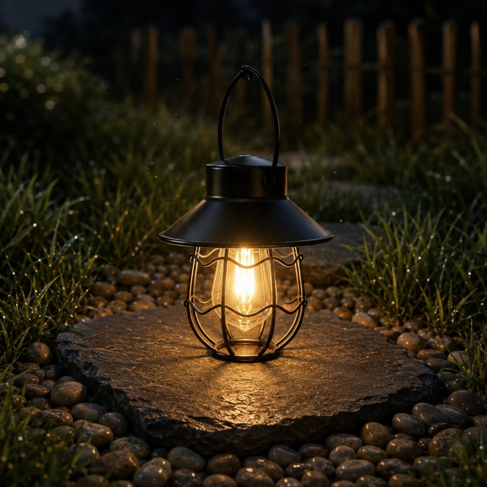 Lighting Decoration Outdoor - Wavy Frame Lantern Energy Saving Outdoor