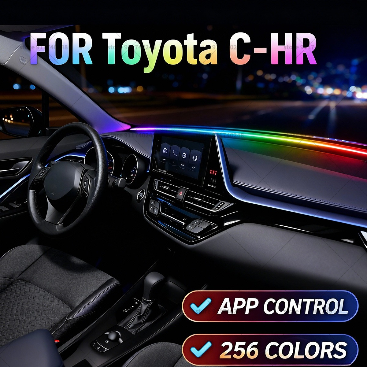 Lighting Decor Inc - For Toyota C-HR Automotive decoration light