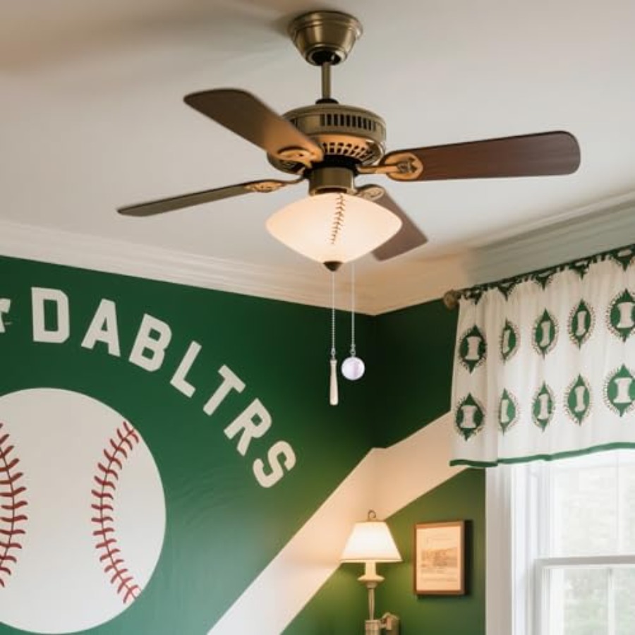 2Pcs Baseball Ceiling Fan Pull – обзор и цена Lighting Decor Inc