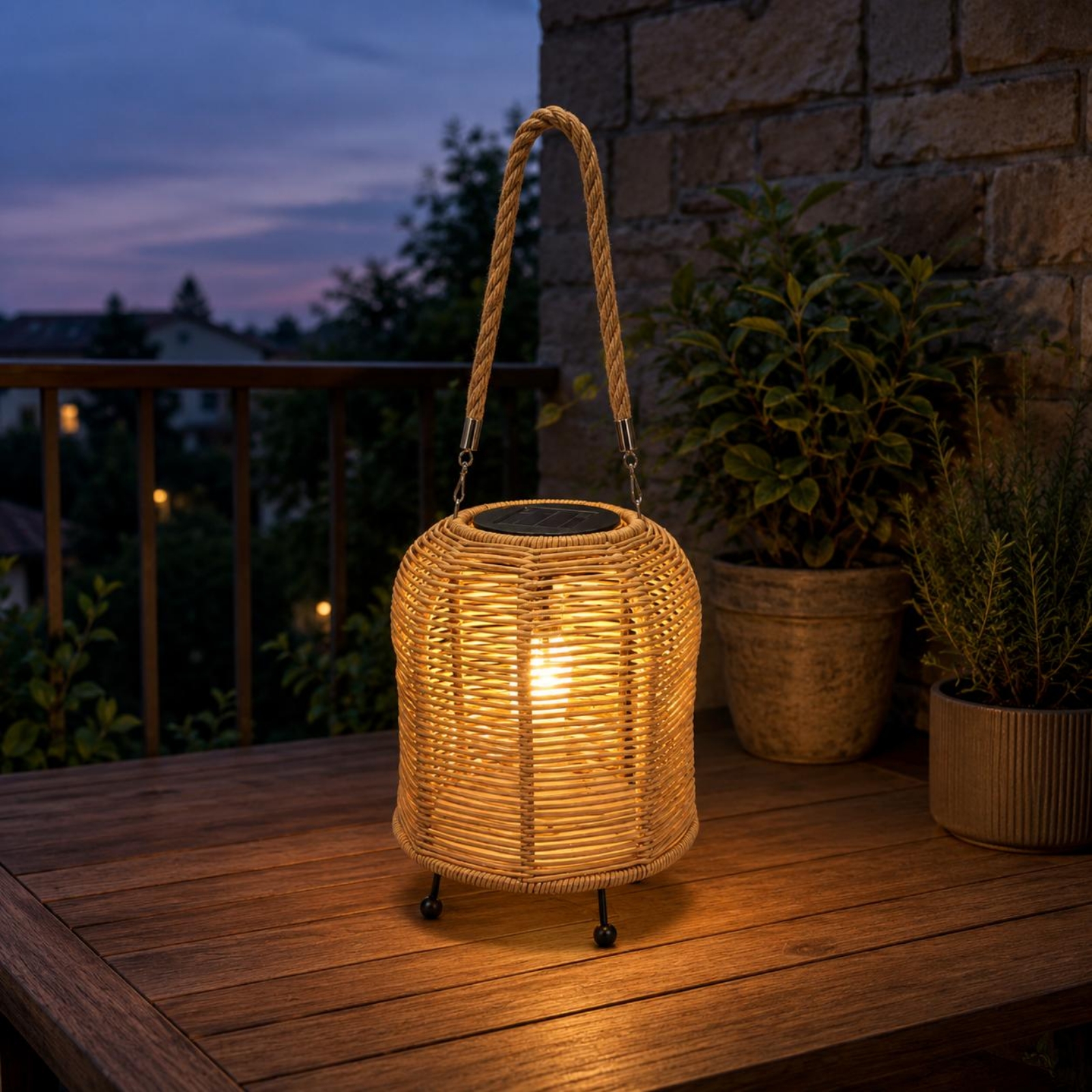 Handwoven Solar Lantern Braide – обзор и цена Lighting Decoration Outdoor