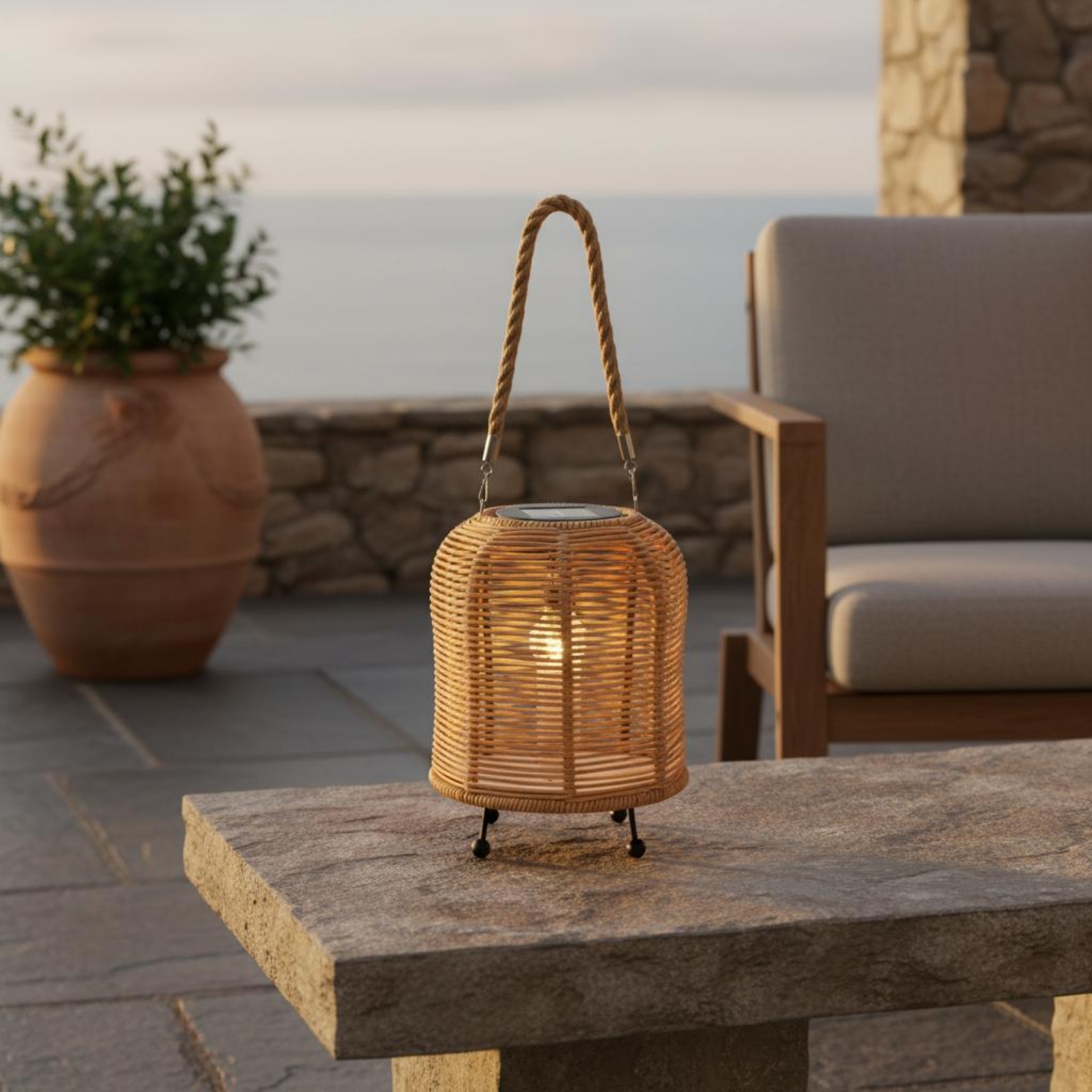 Handwoven Solar Lantern Braide – обзор и цена Lighting Decoration Outdoor