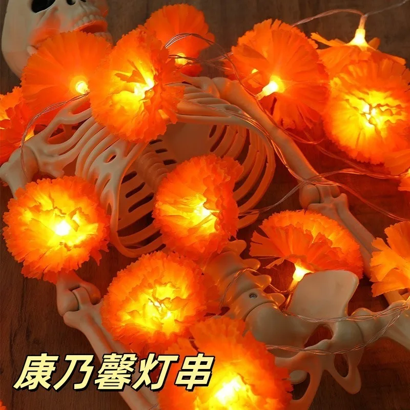 5 Ft LED Orange Marigold Garla – обзор и цена Lighting Decoration For Diwali