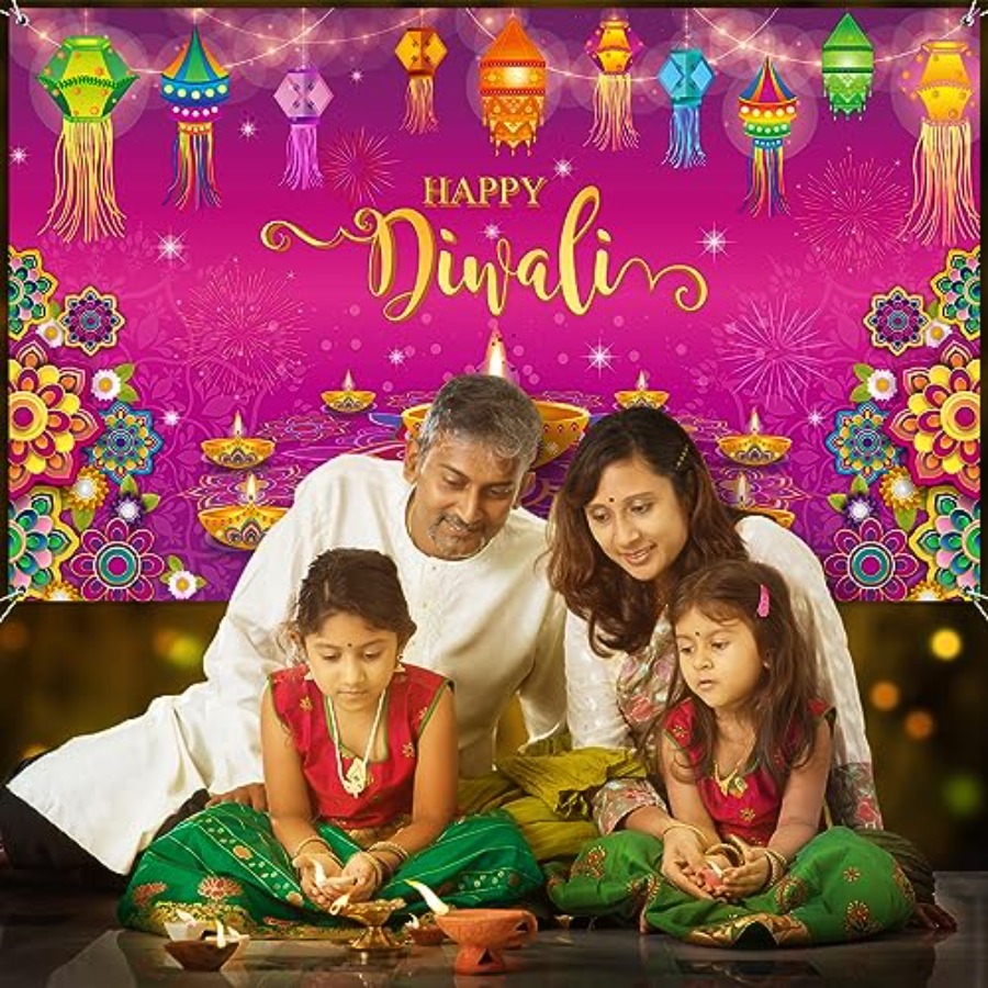 Happy Diwali Backdrop Banner D – обзор и цена Lighting Decoration For Diwali