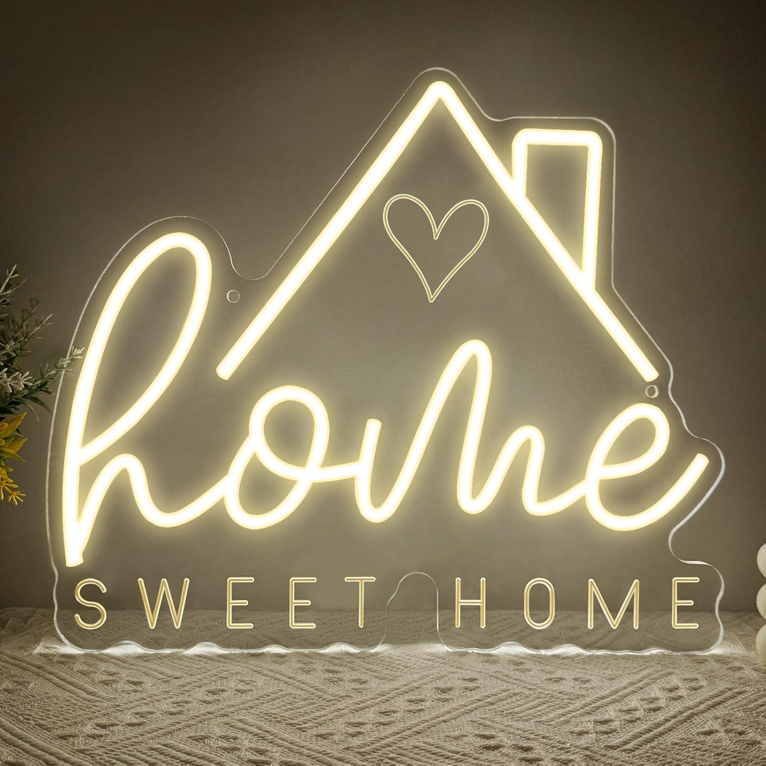 Sweet Home Neon Sign USB Dimma – обзор и цена Home Lighting And Decor