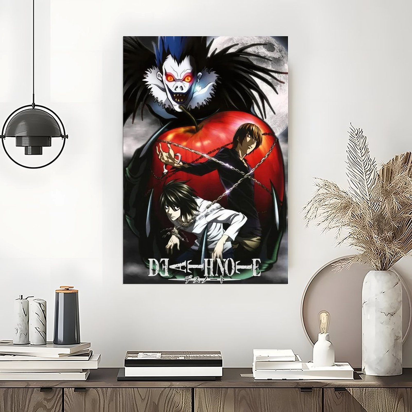 Death Note Anime Poster Ryuk L – обзор и цена Bathroom Lighting Decor Ideas