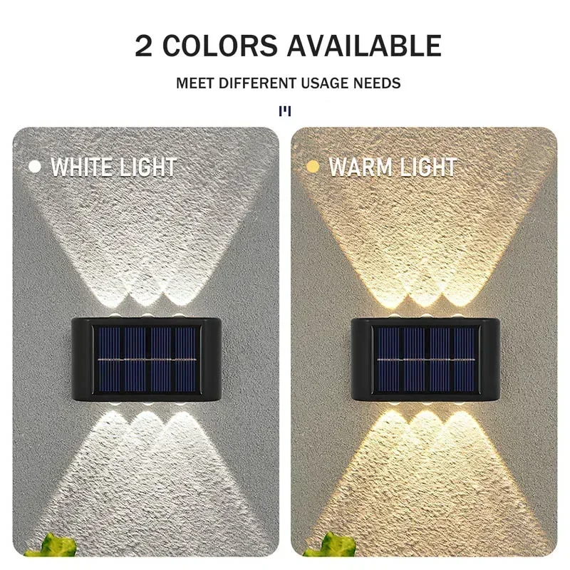 COB Solar Wall Lamp Outdoor Wa – обзор и цена Lighting Decoration Outdoor