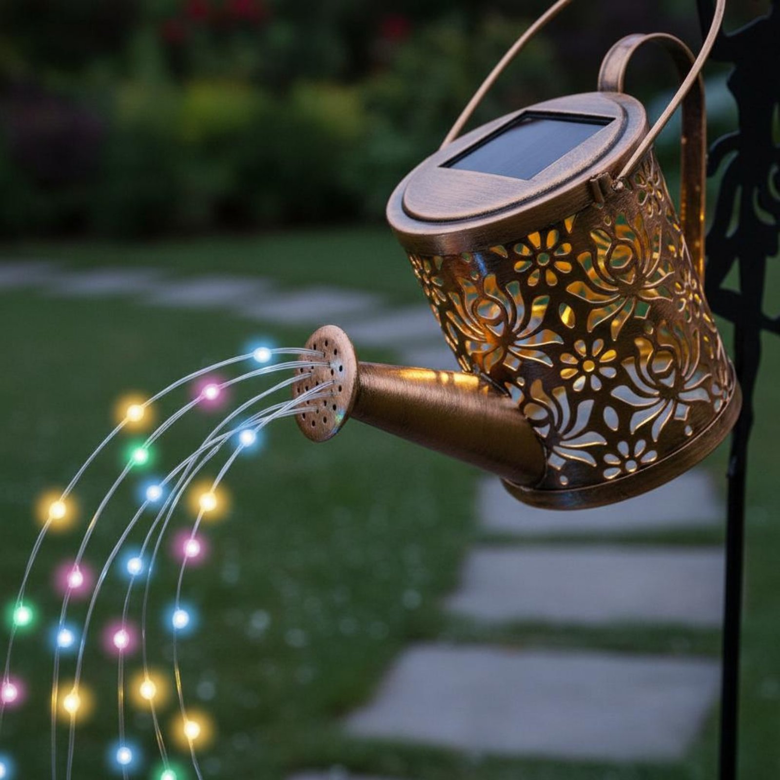 Solar Fairy Watering Can Light – обзор и цена Lighting Decoration Outdoor