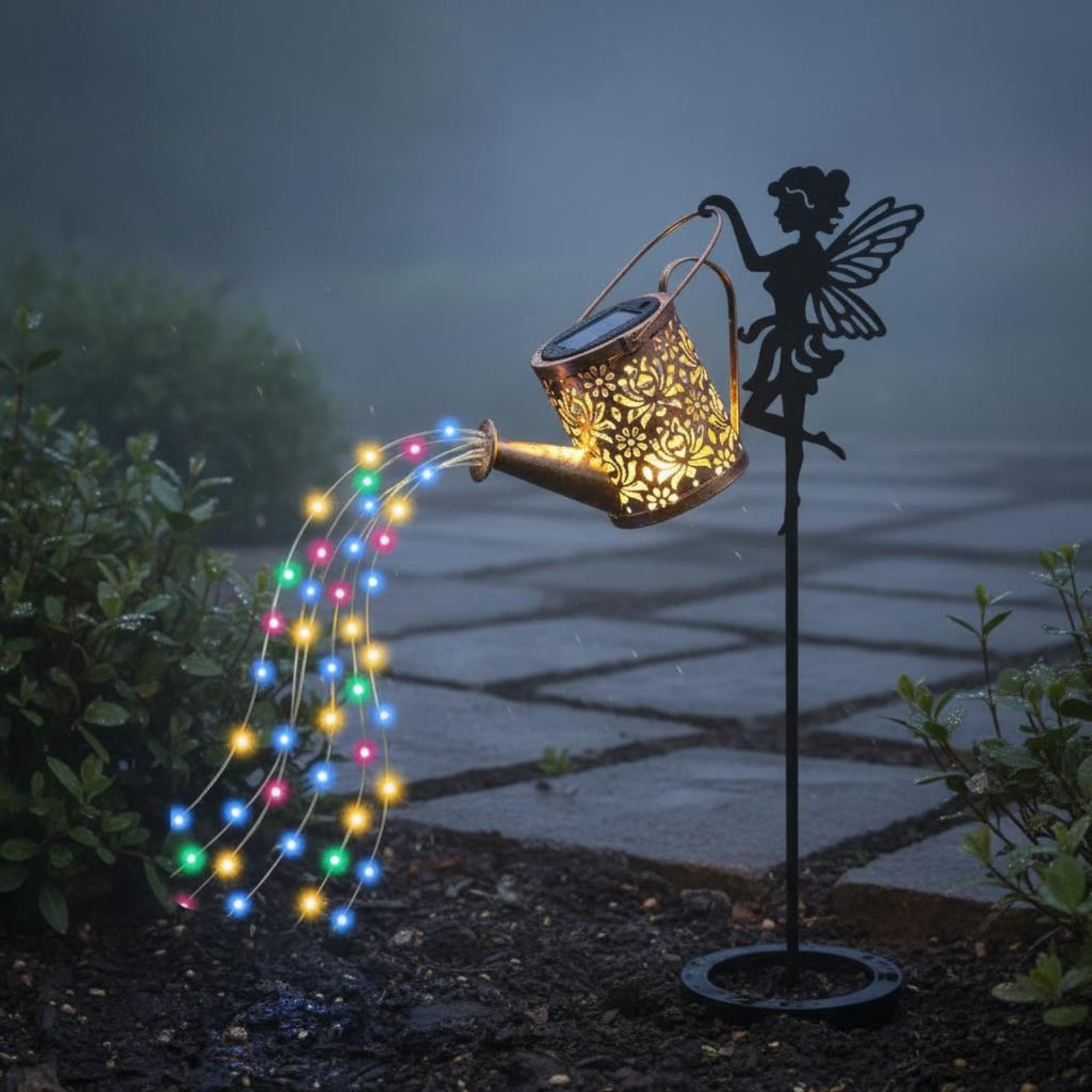 Solar Fairy Watering Can Light – обзор и цена Lighting Decoration Outdoor
