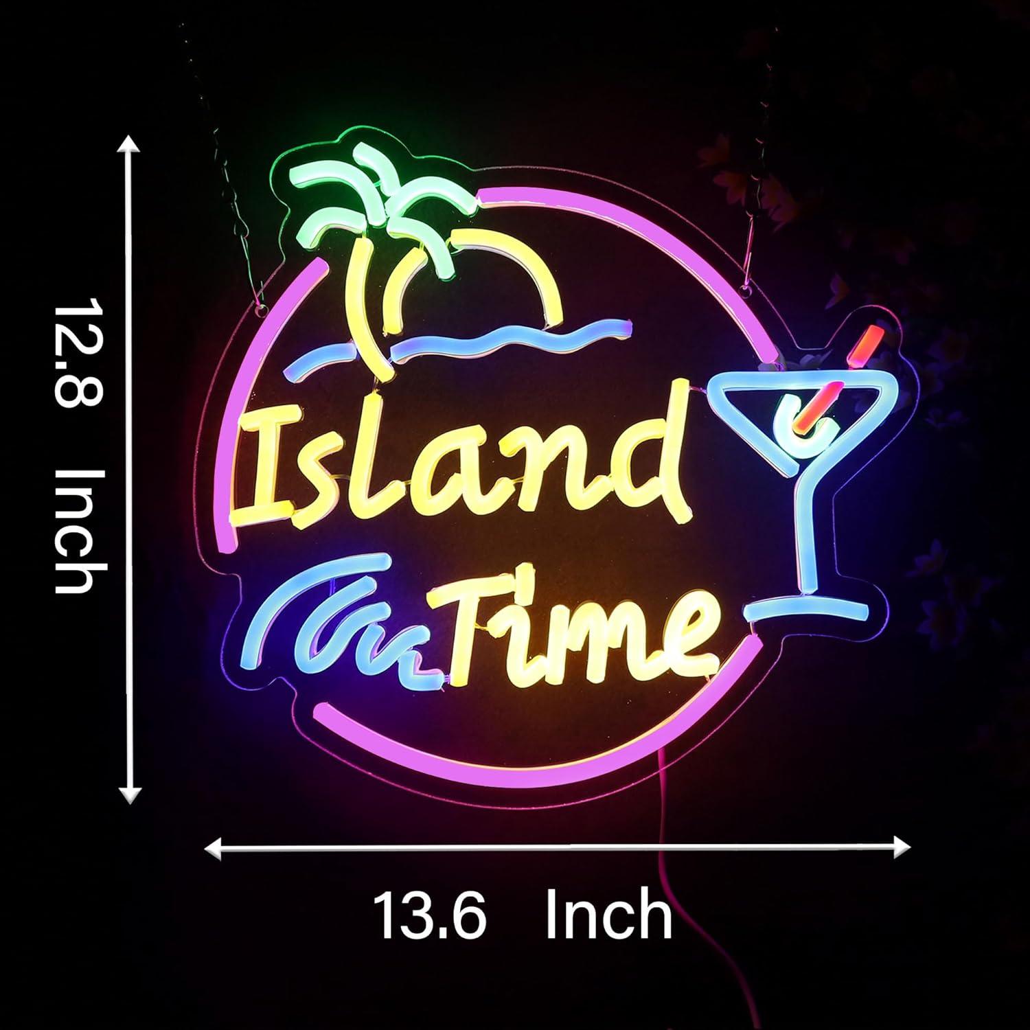 Island Time Neon Sign LED Ligh – обзор и цена Home Lighting And Decor
