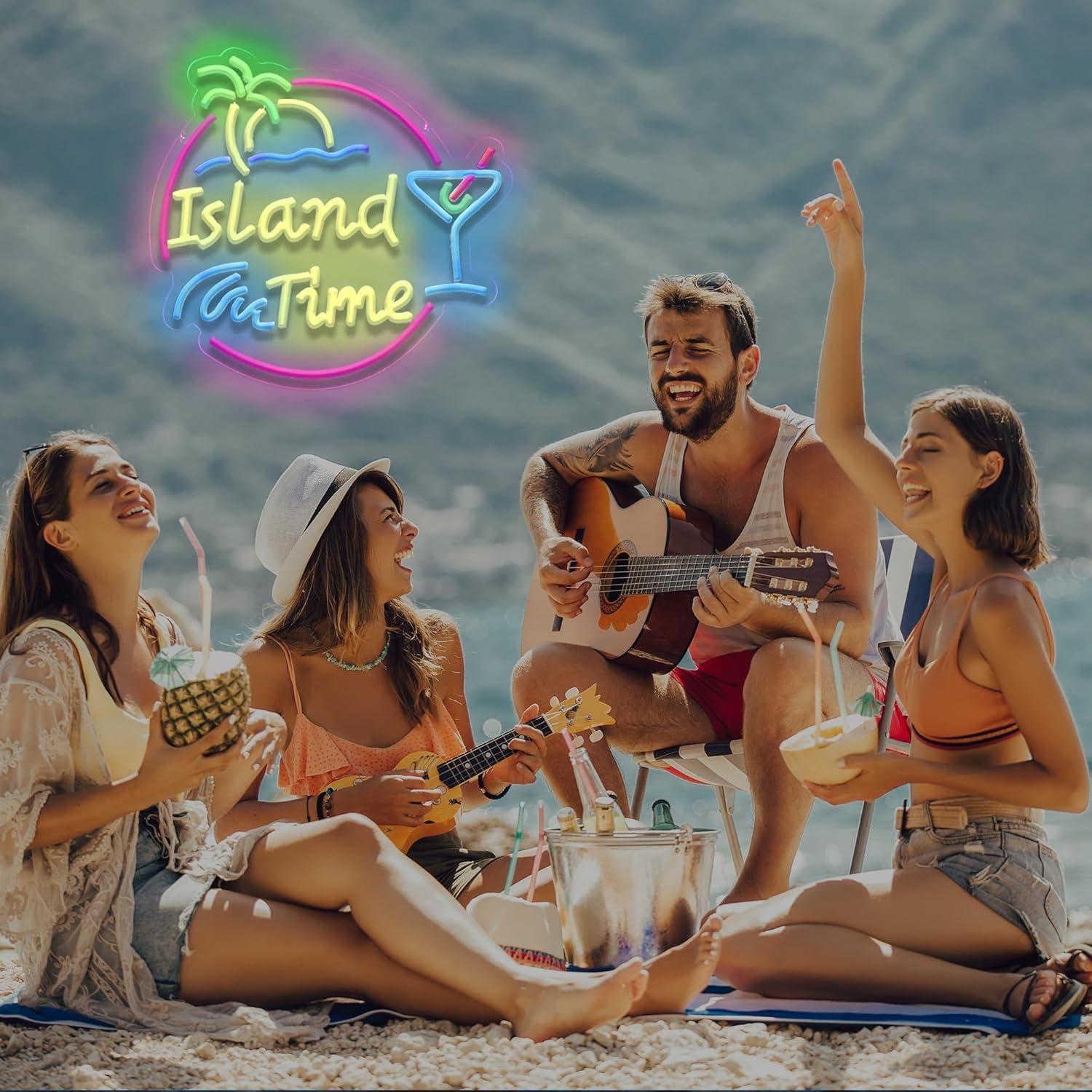 Island Time Neon Sign LED Ligh – обзор и цена Home Lighting And Decor