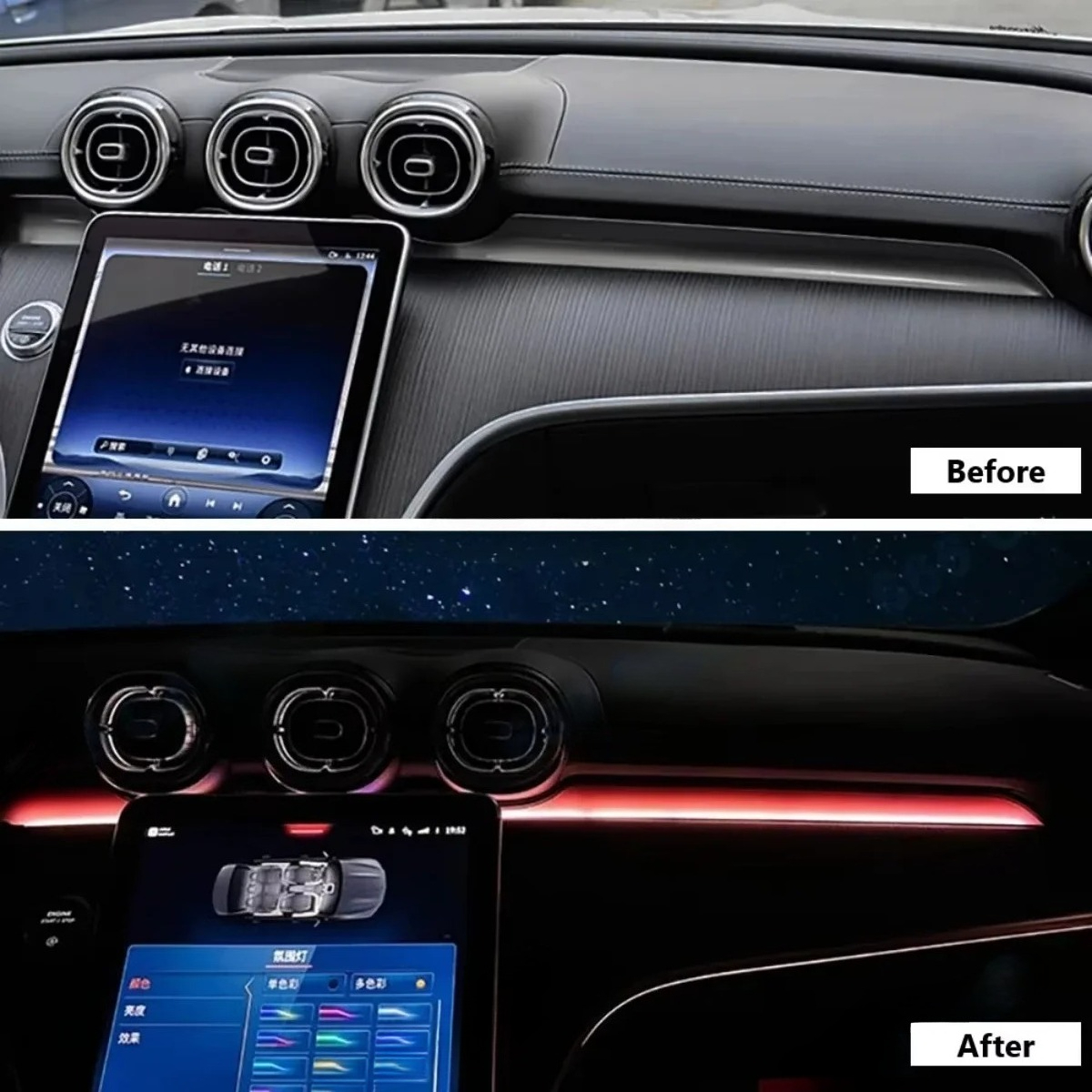 For Mercedes Benz C-Class GLC  – обзор и цена Lighting Decor Inc