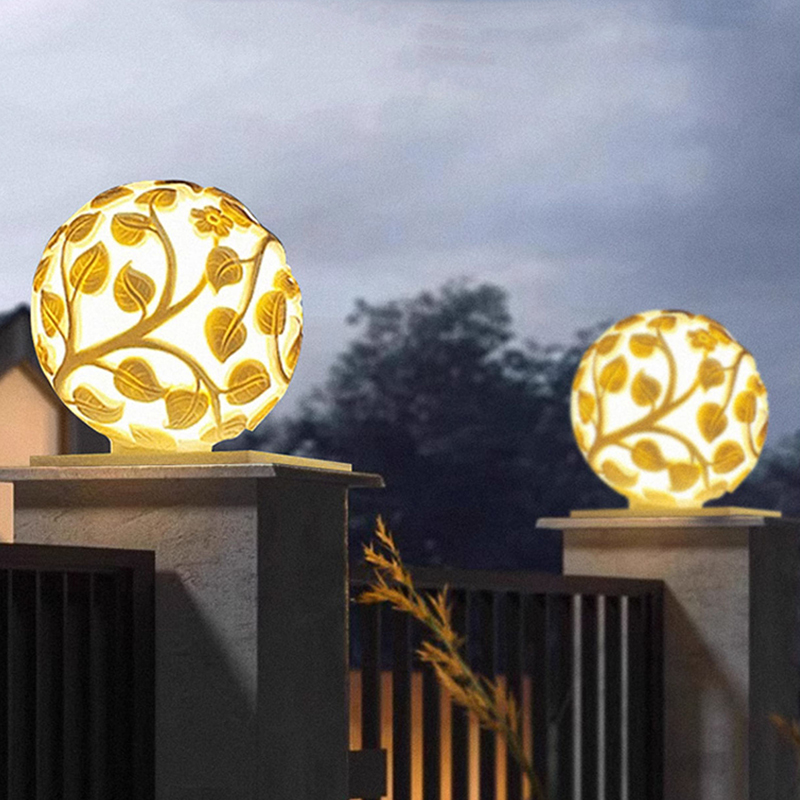 Outdoor column lights solar LE – обзор и цена Lighting Decoration Outdoor