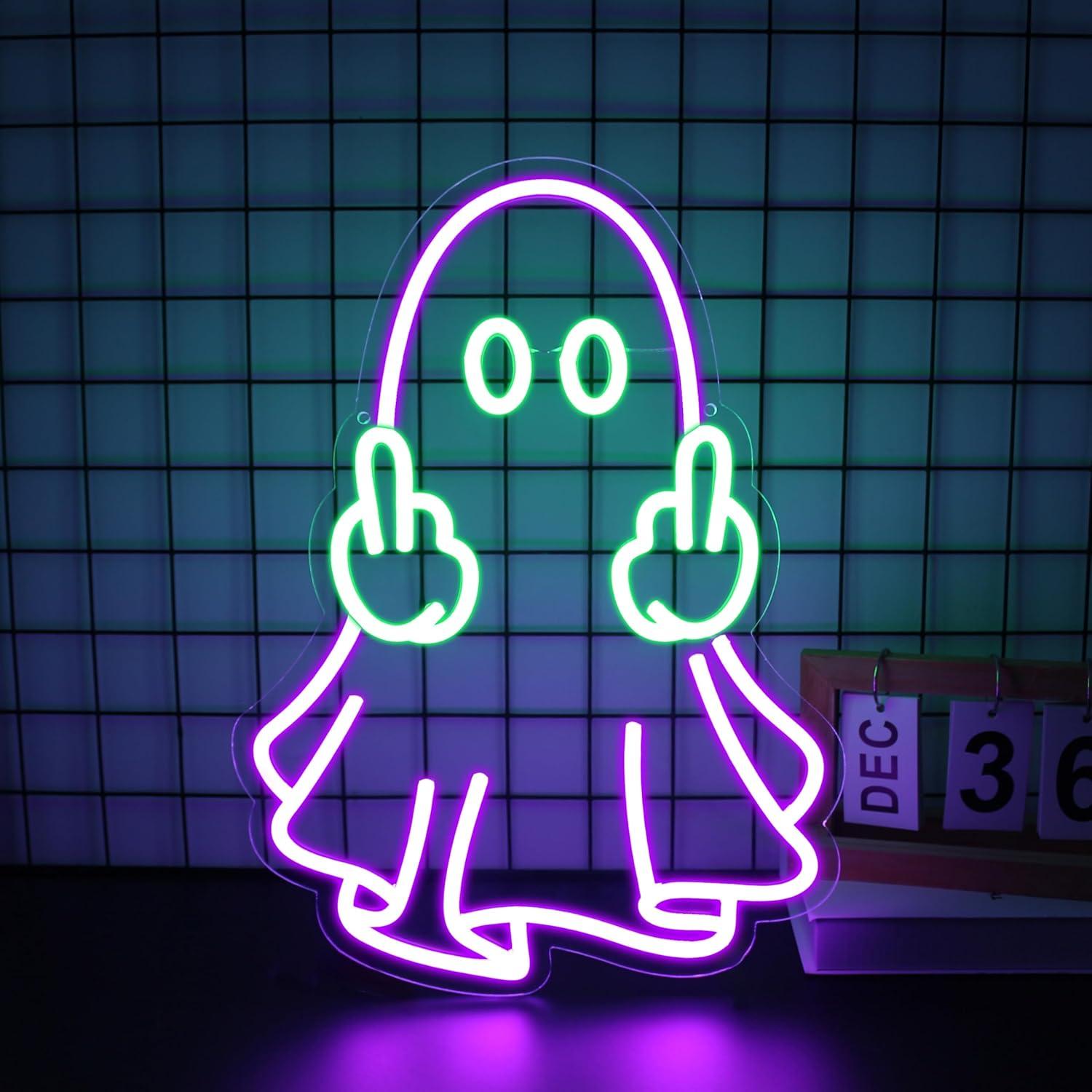 Ghost Neon Sign USB Powered LE – обзор и цена Home Lighting And Decor