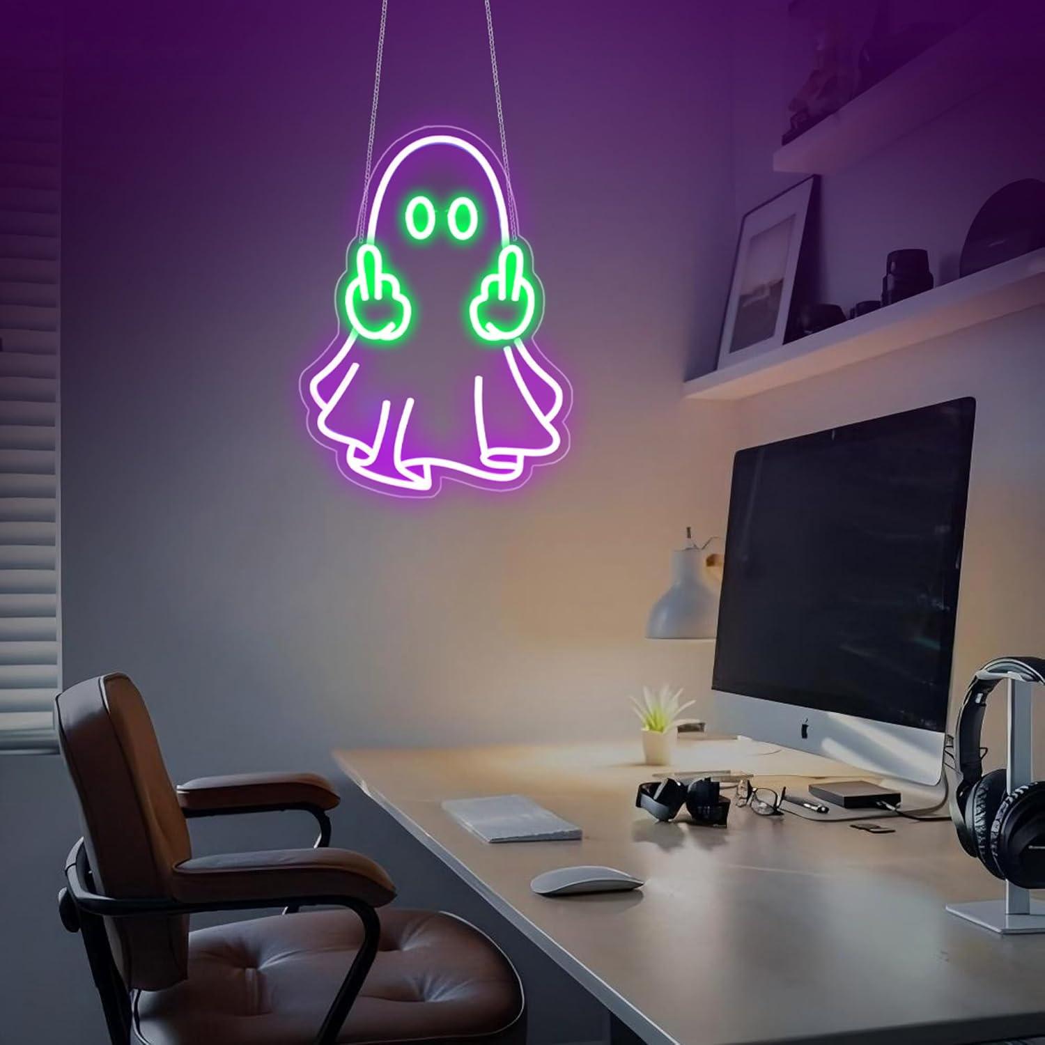 Ghost Neon Sign USB Powered LE – обзор и цена Home Lighting And Decor