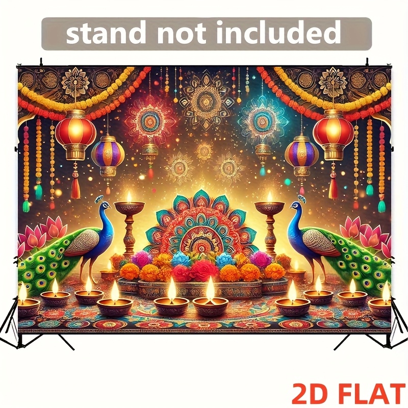 Diwali Peacock Lantern Tapestr – обзор и цена Lighting Decoration For Diwali