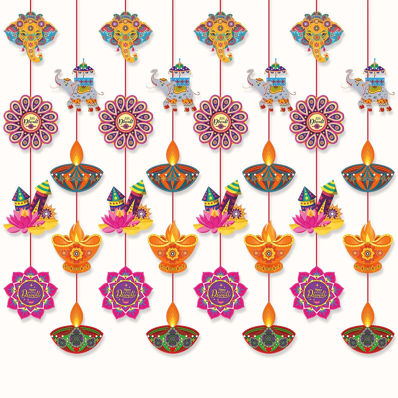 Happy Diwali Hanging Decoratio – обзор и цена Lighting Decoration For Diwali