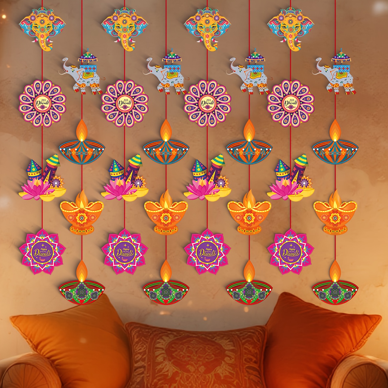 Happy Diwali Hanging Decoratio – обзор и цена Lighting Decoration For Diwali