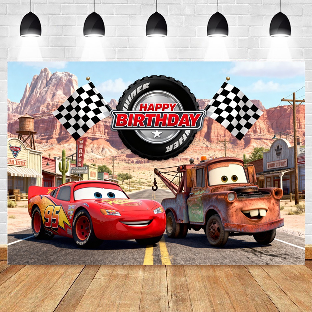 Disney Lightning McQueen Photo – обзор и цена Lighting Mcqueen Birthday Decor