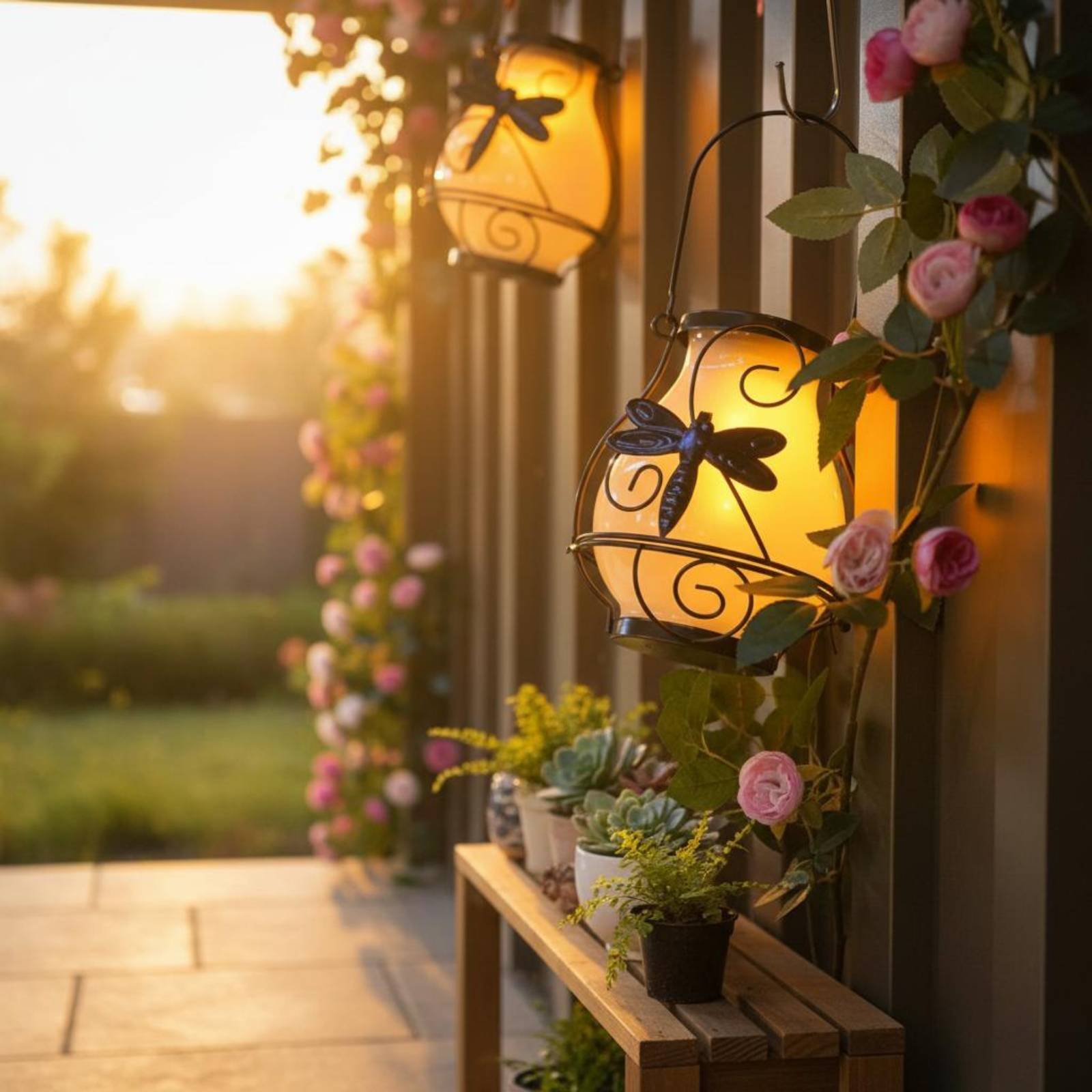 Solar Butterfly Lantern Waterp – обзор и цена Lighting Decoration Outdoor