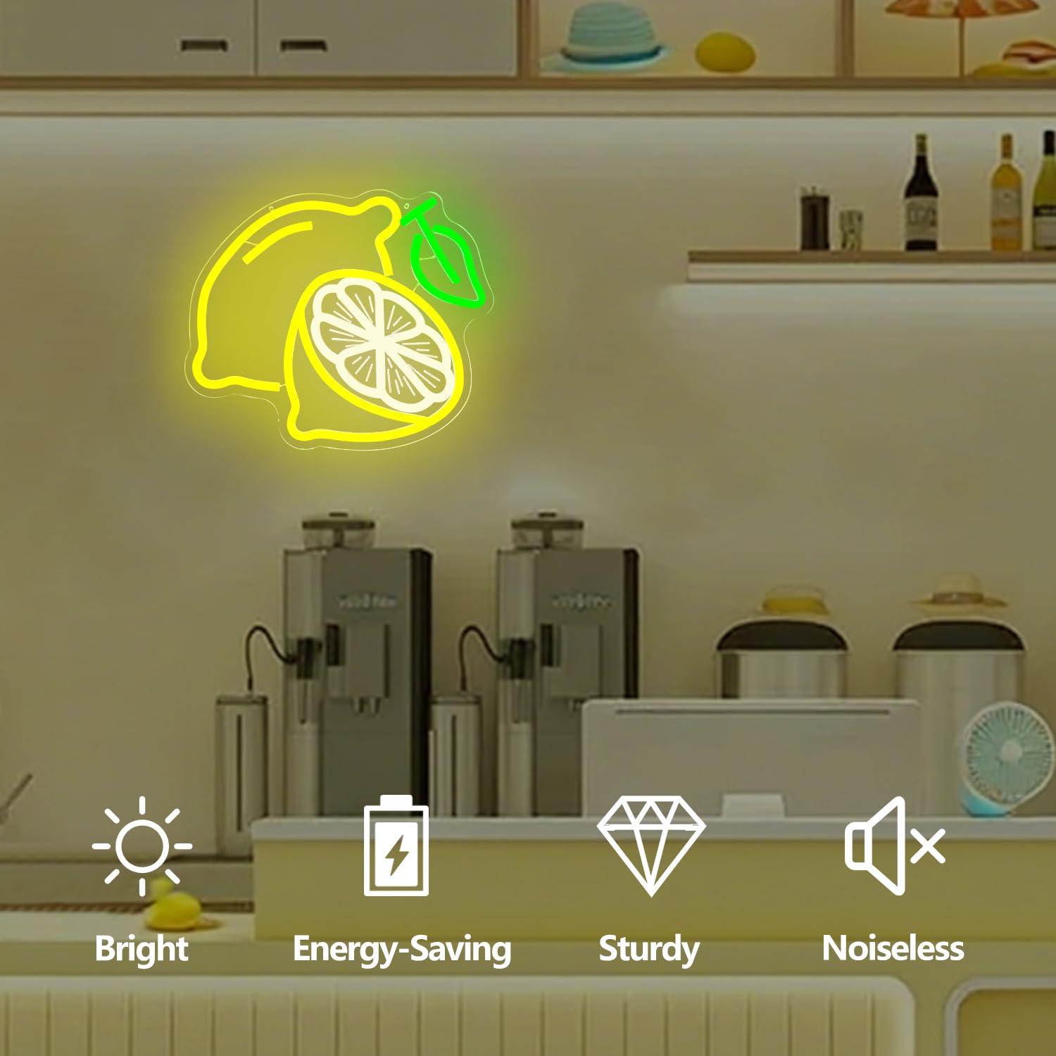 Lemon Neon Sign Dimmable LED L – обзор и цена Home Lighting And Decor