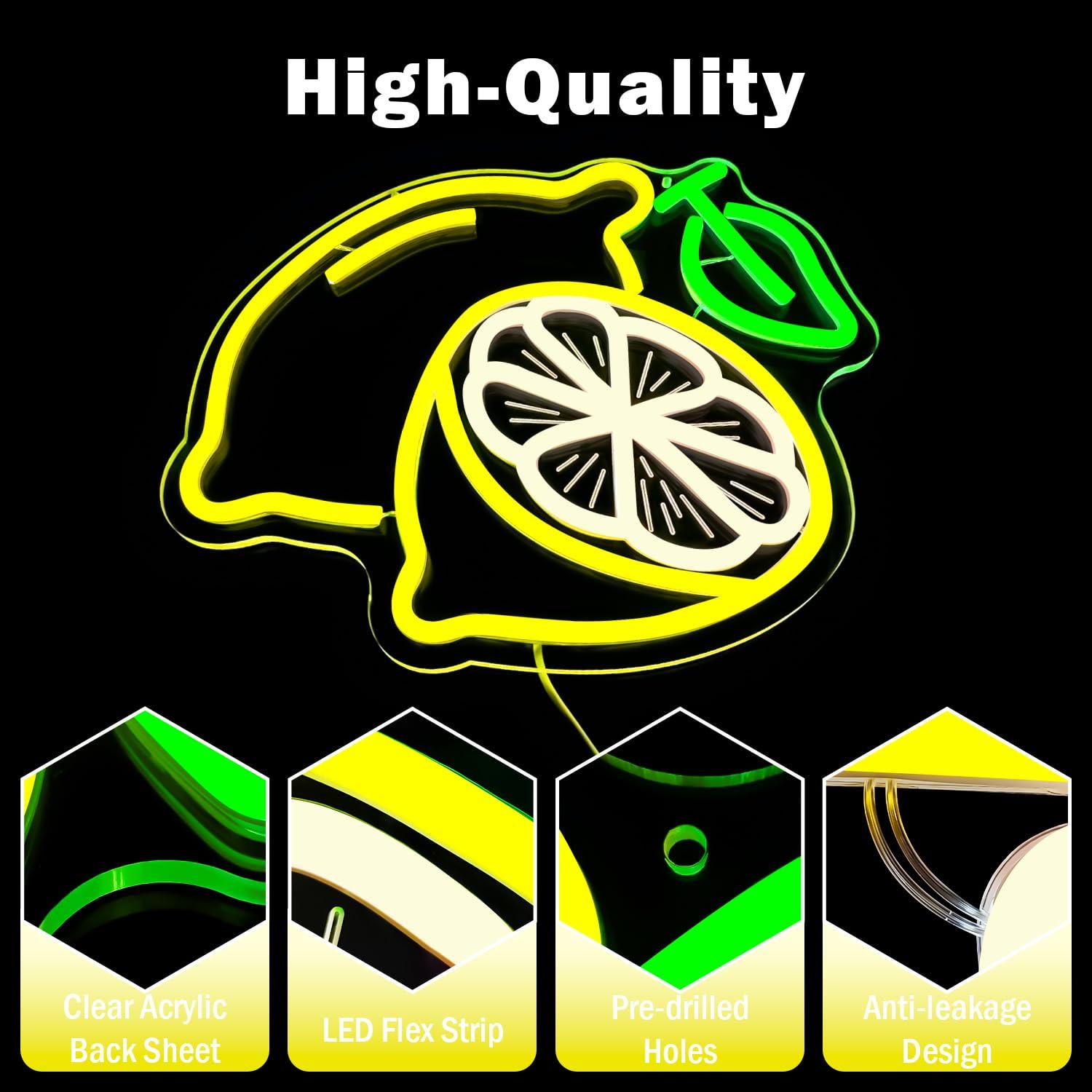 Lemon Neon Sign Dimmable LED L – обзор и цена Home Lighting And Decor