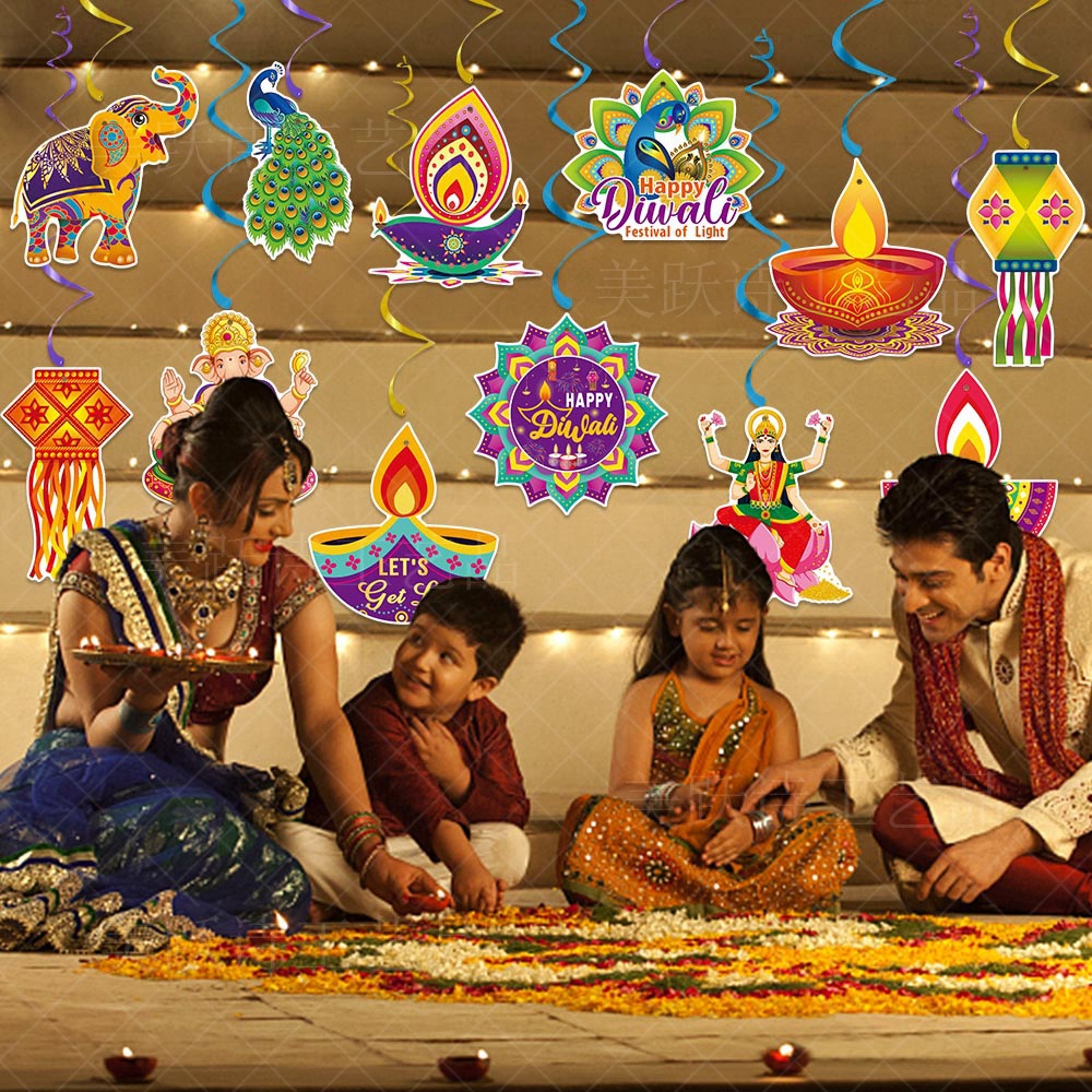 Diwali Hanging Swirls Smooth D – обзор и цена Lighting Decoration For Diwali