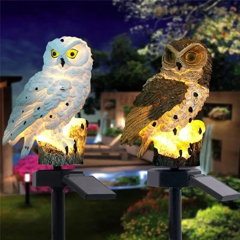 Solar Owl Statue Garden Light  – обзор и цена Lighting Decoration Outdoor