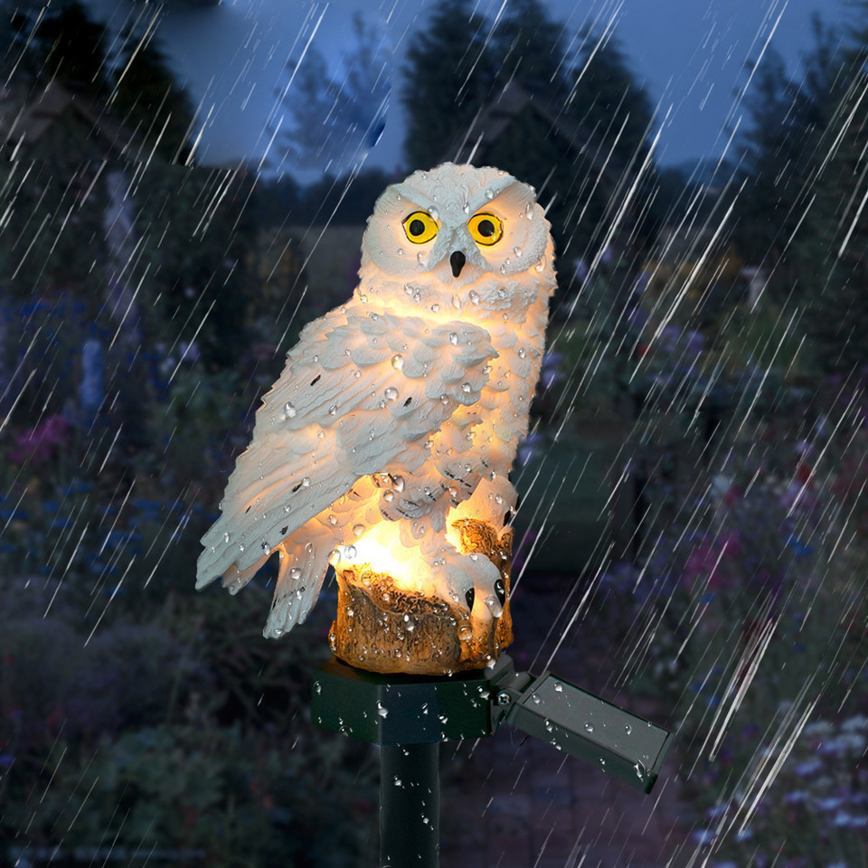 Solar Owl Statue Garden Light  – обзор и цена Lighting Decoration Outdoor