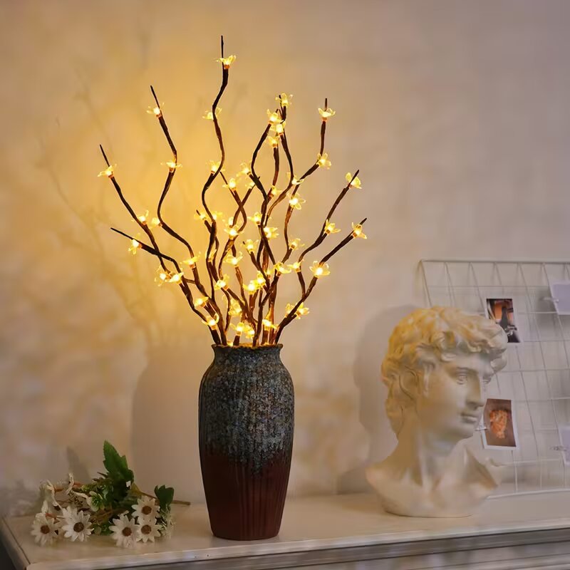 1/2PC 20LED Cherry Blossom Tre – обзор и цена Lighting Table Decor