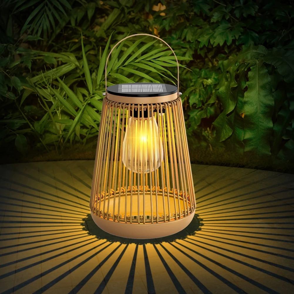 IP65 Waterproof Solar Rattan L – обзор и цена Lighting Decoration Outdoor