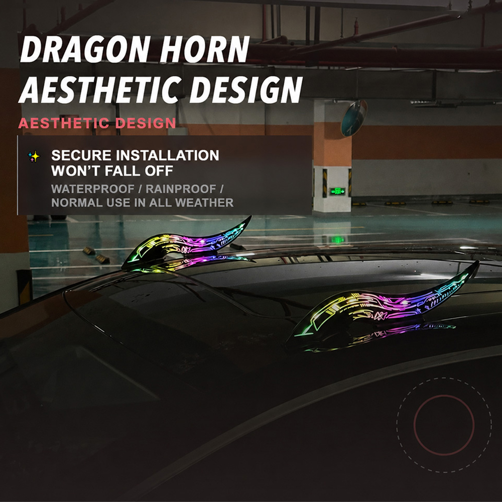 1Set Waterproof Dragon Horn Ca – обзор и цена Lighting Decor Inc