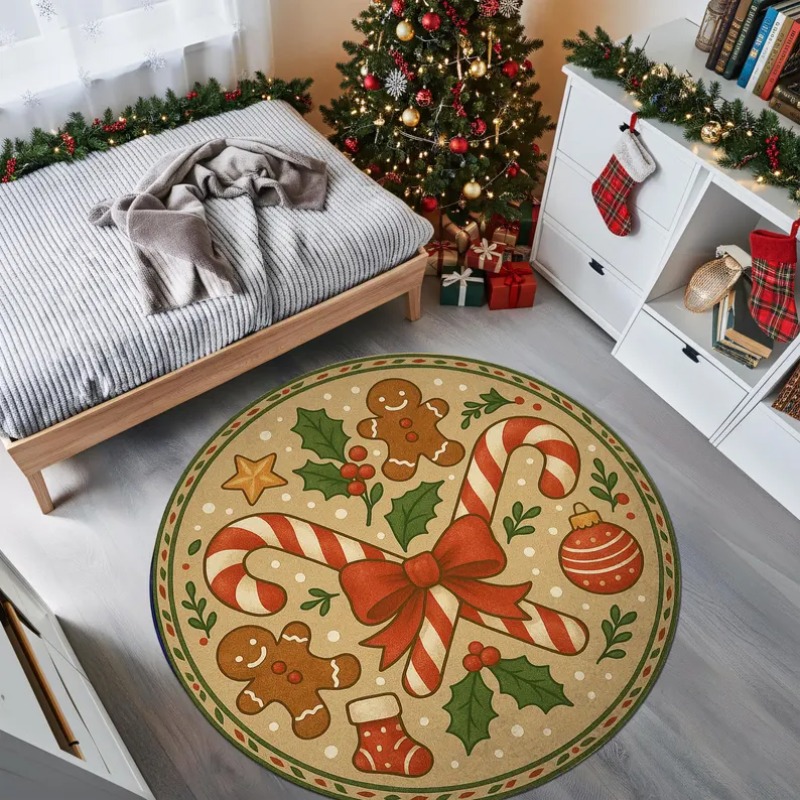 3D Christmas Village Rug Winte – обзор и цена Bathroom Lighting Decor Ideas