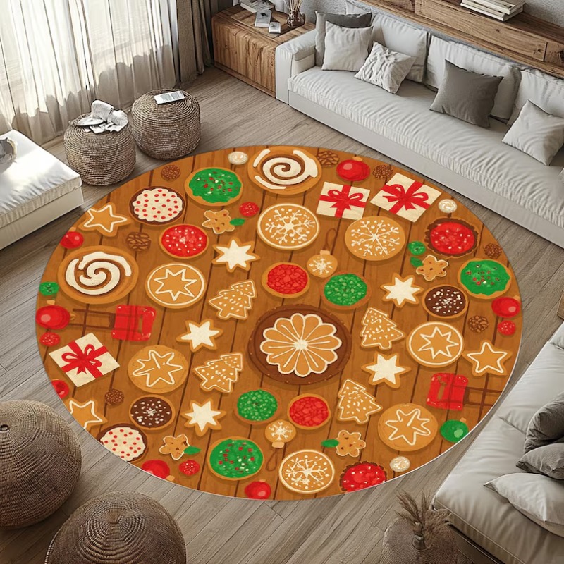 3D Christmas Village Rug Winte – обзор и цена Bathroom Lighting Decor Ideas