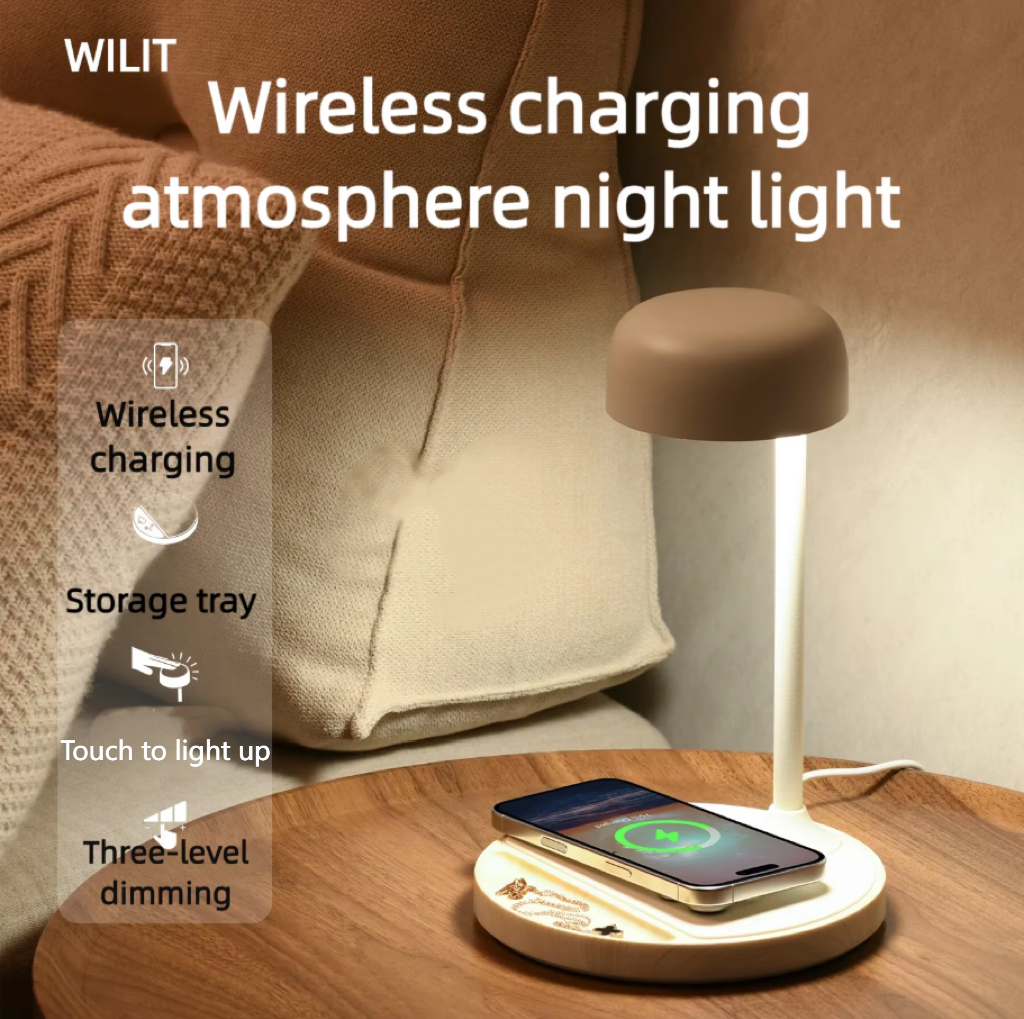 WILIT LED Desk Lamp with Wirel – обзор и цена Lighting Table Decor