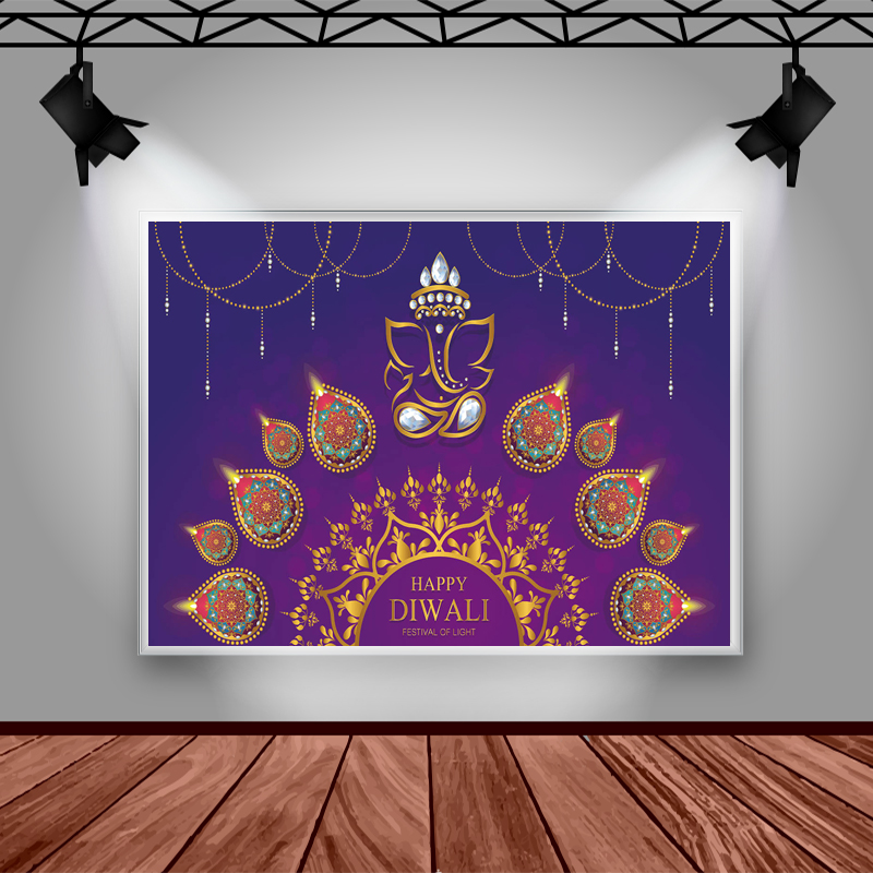 Mocsicka Happy Diwali Backdrop – обзор и цена Lighting Decoration For Diwali