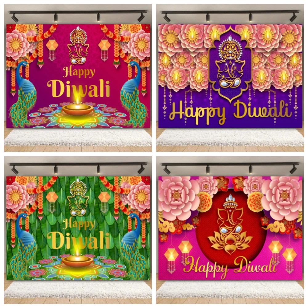 Happy Diwali Festival Backdrop – обзор и цена Lighting Decoration For Diwali