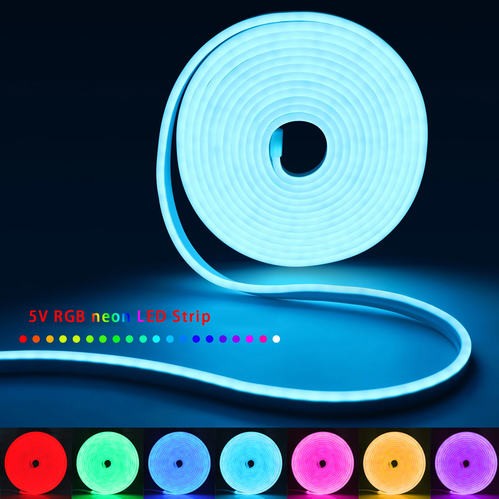 1-5m RGB LED Neon Strip Light  – обзор и цена Home Lighting And Decor