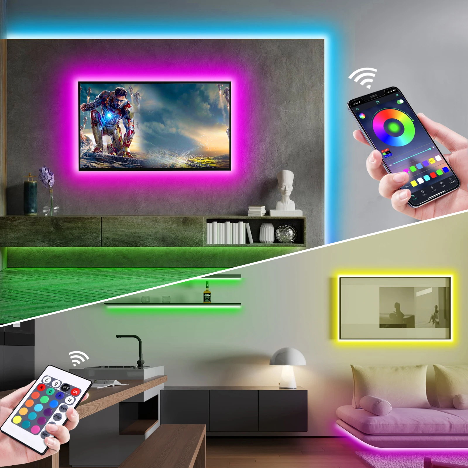 1-5m RGB LED Neon Strip Light  – обзор и цена Home Lighting And Decor